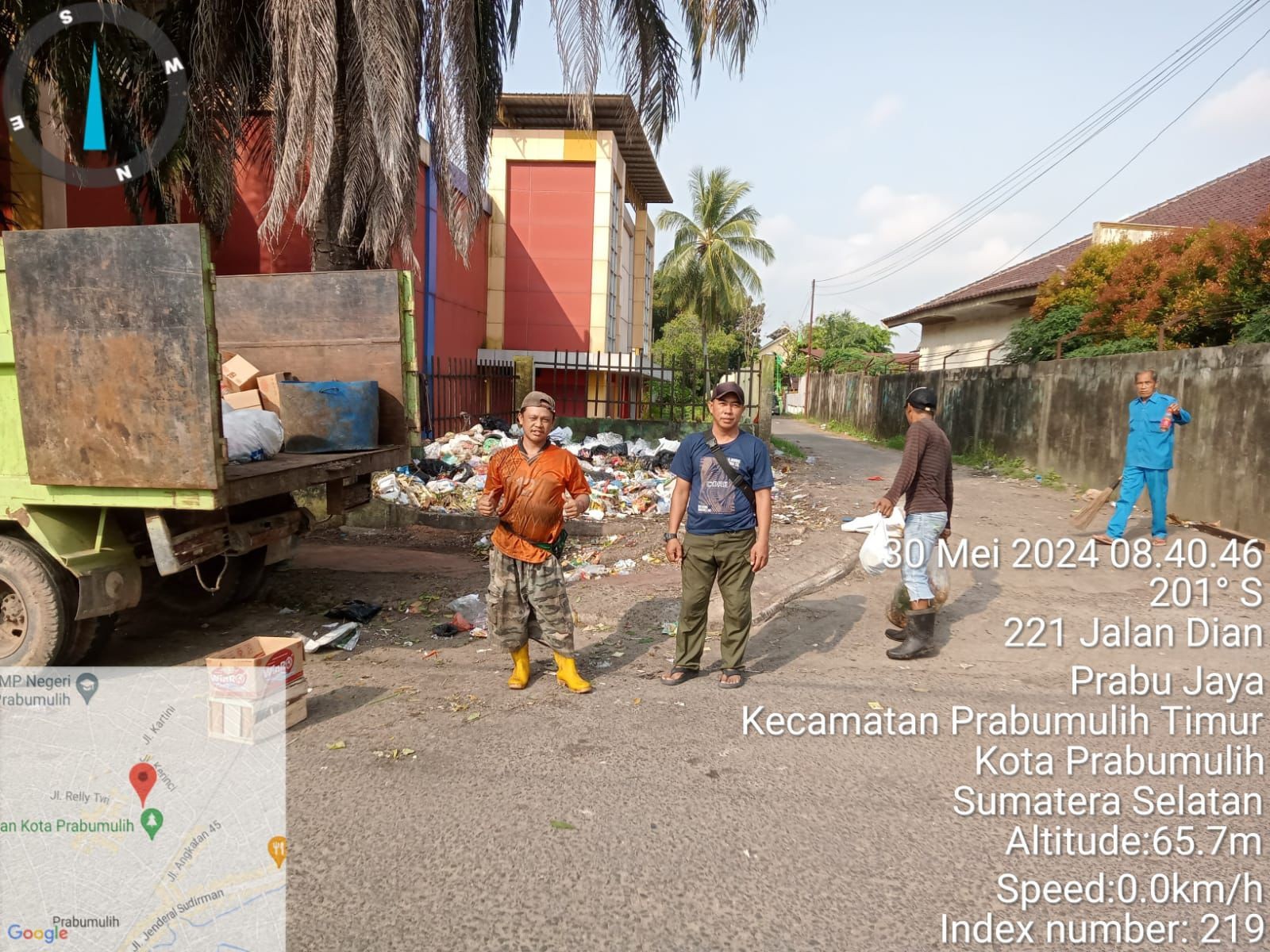 Pengangkutan Rutin Sampah